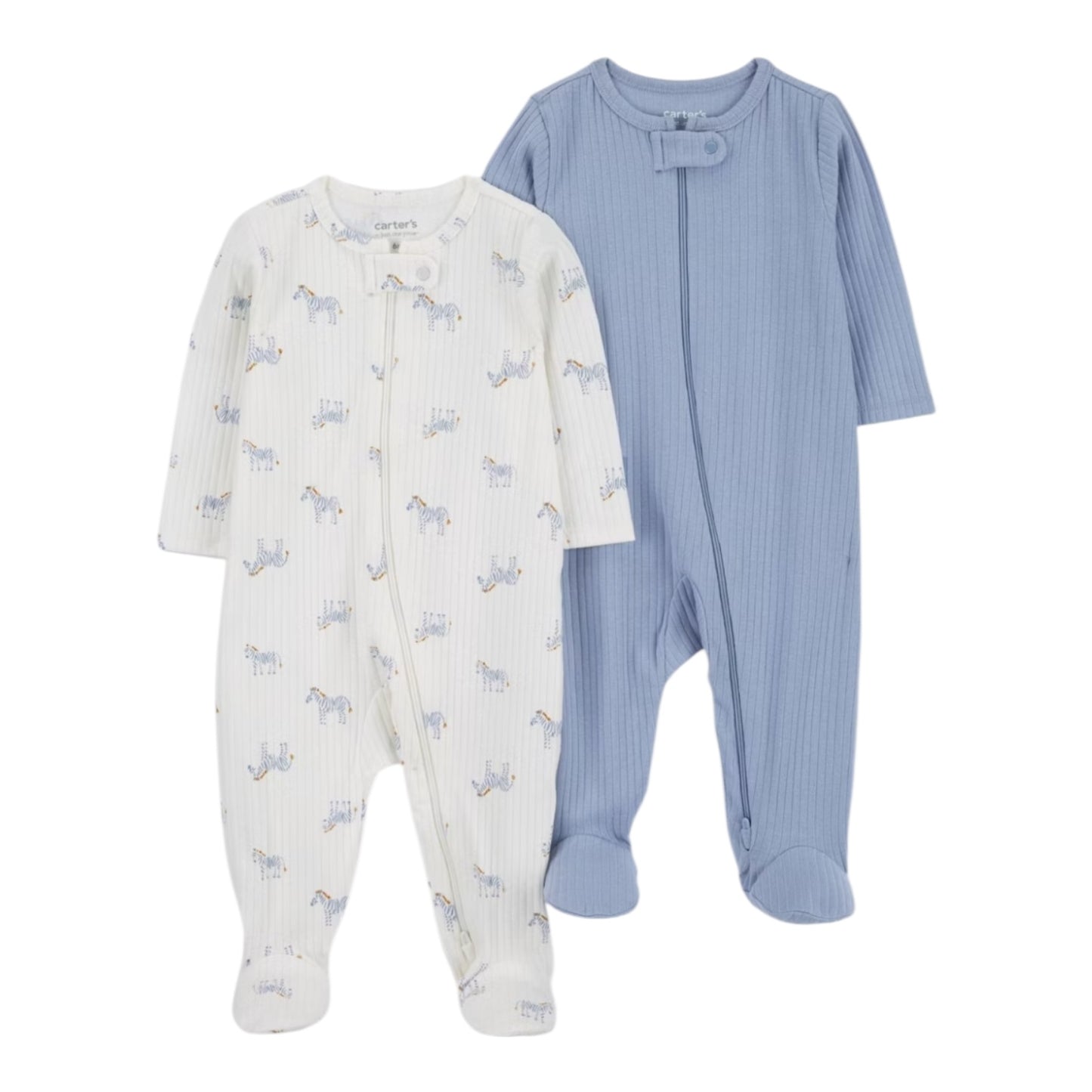 Carter's Zebra 2pc sleepers