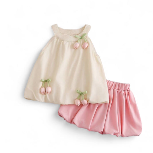 Tulips 2pc baby set 2k5