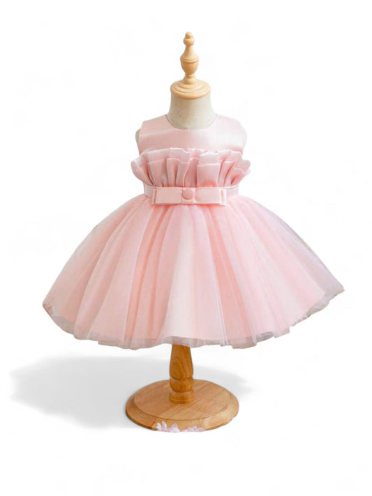 Pink ballroom baby girl dress