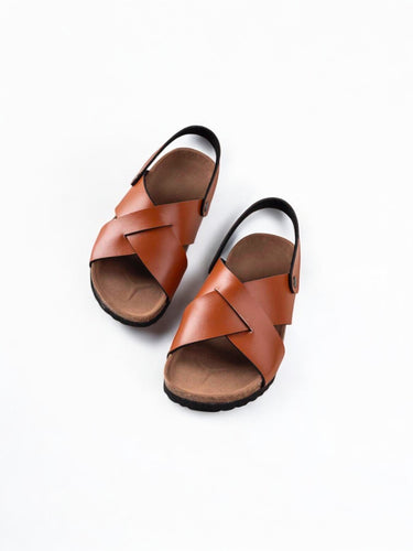 Tan boy x boy sandals