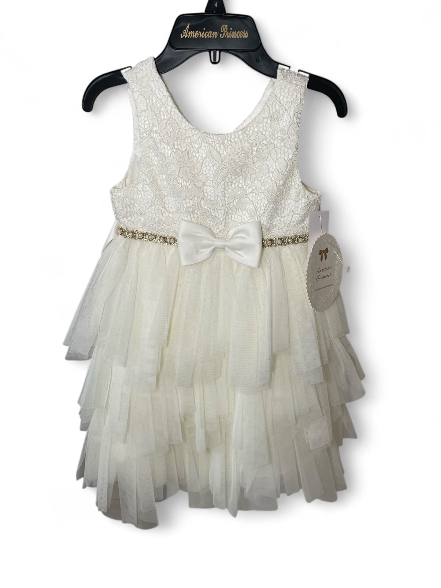 American princess girl formal dress