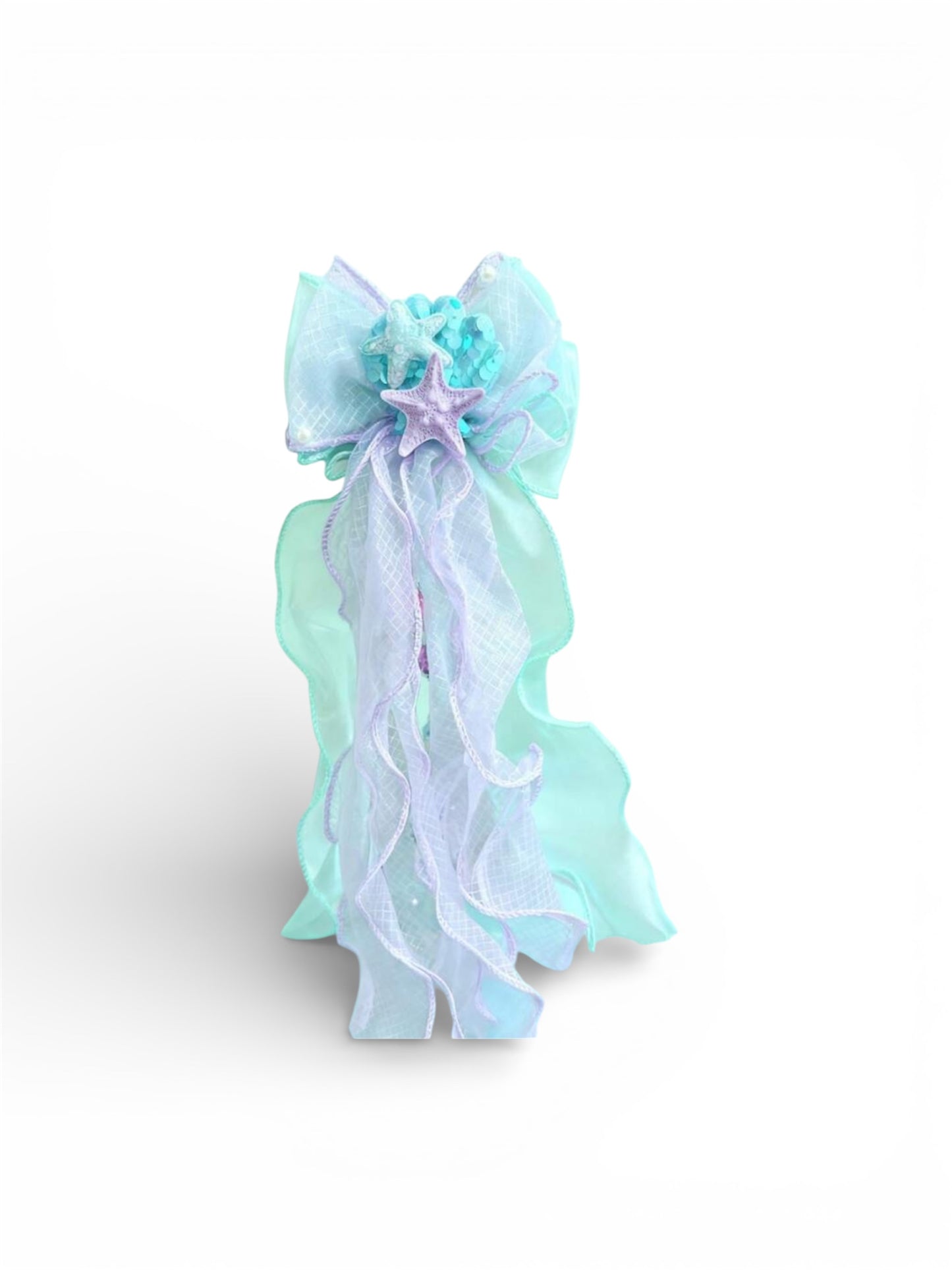Beautiful mermaid hair bows