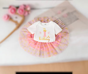 1st birthday  tutu baby set