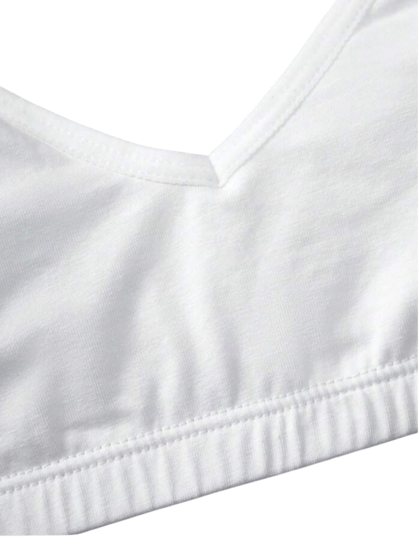 White  pre teen bralette (cotton)
