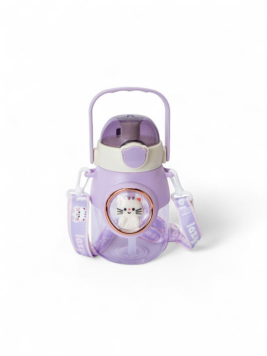 Purple cat water jug
