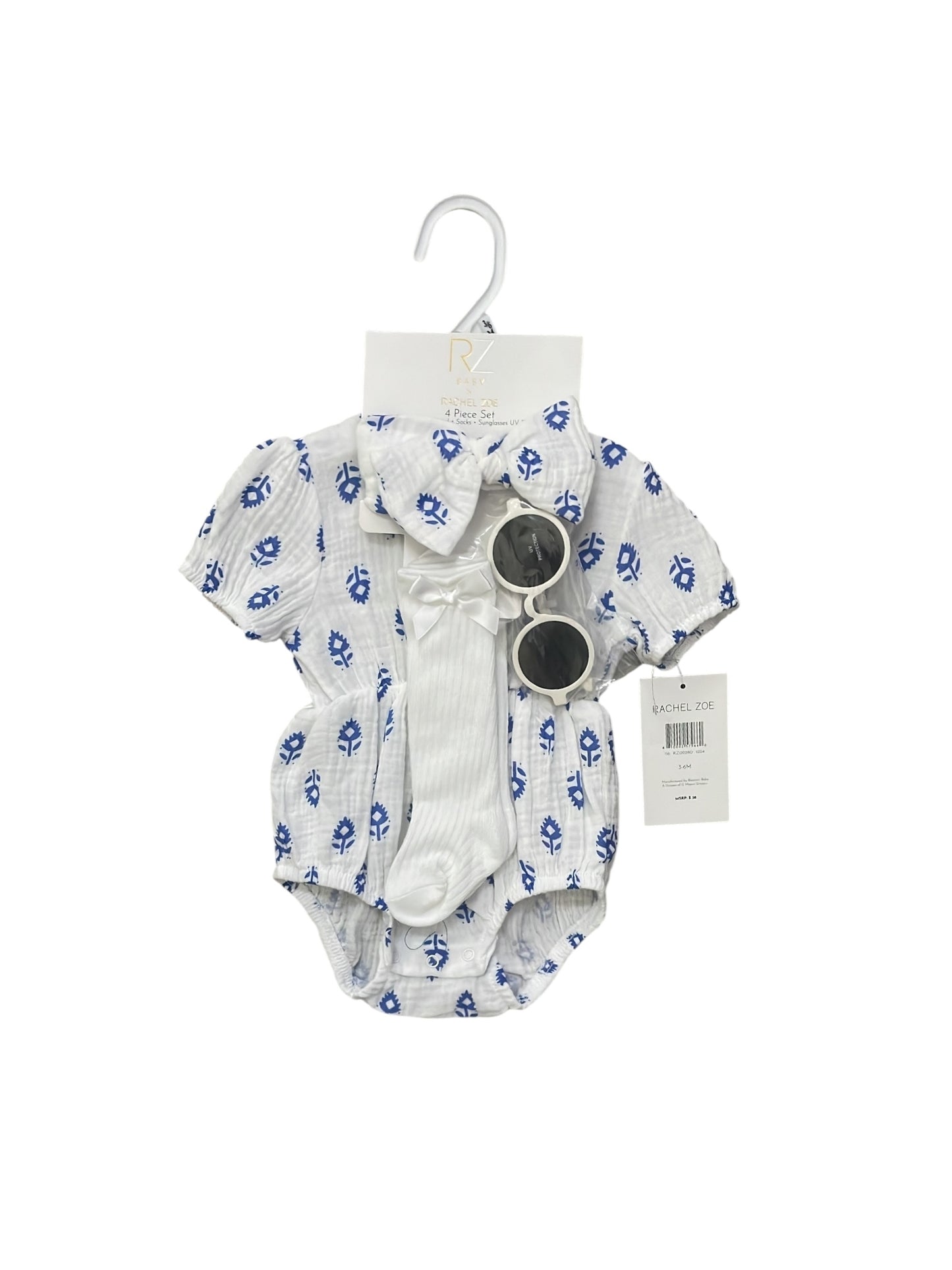 Rachel Zoe 4 pc baby set
