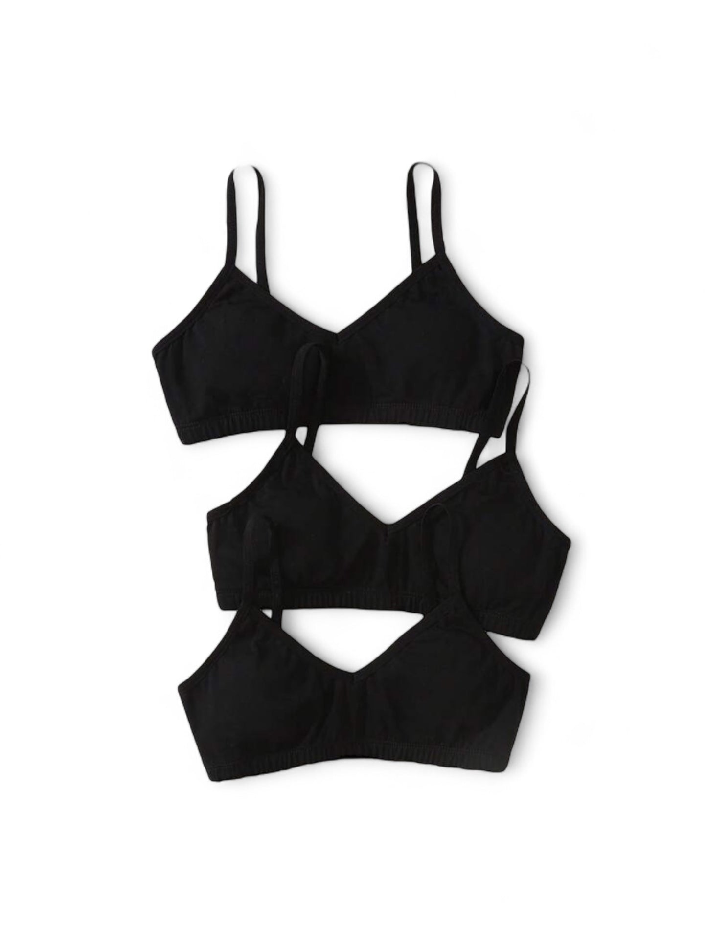 Girls black bralette