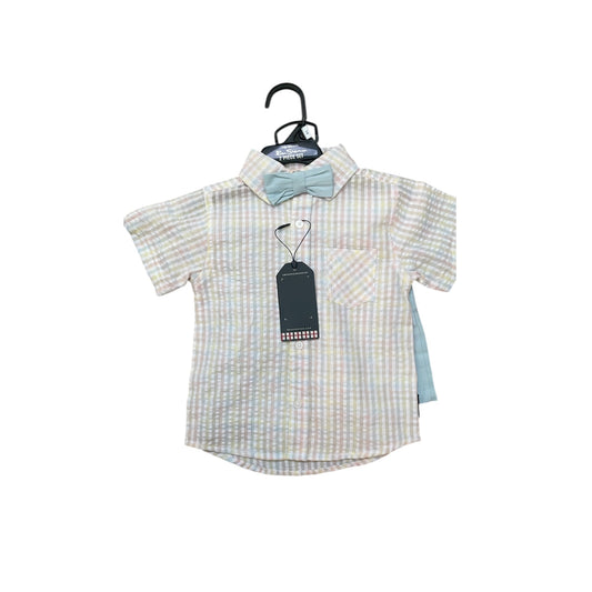 Ben Sherman blue with stripes 2pc baby boy set