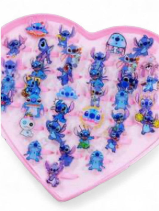 Stitch plastic rings