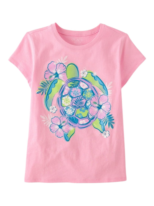 Turtle pink children’s place Girls shirt