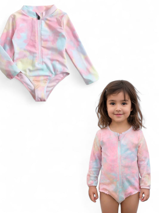 Tiedye  onsie baby swimsuit