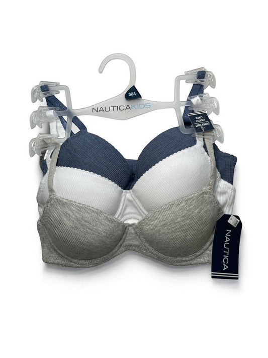 Nautica Kids  -teen bra 3pk