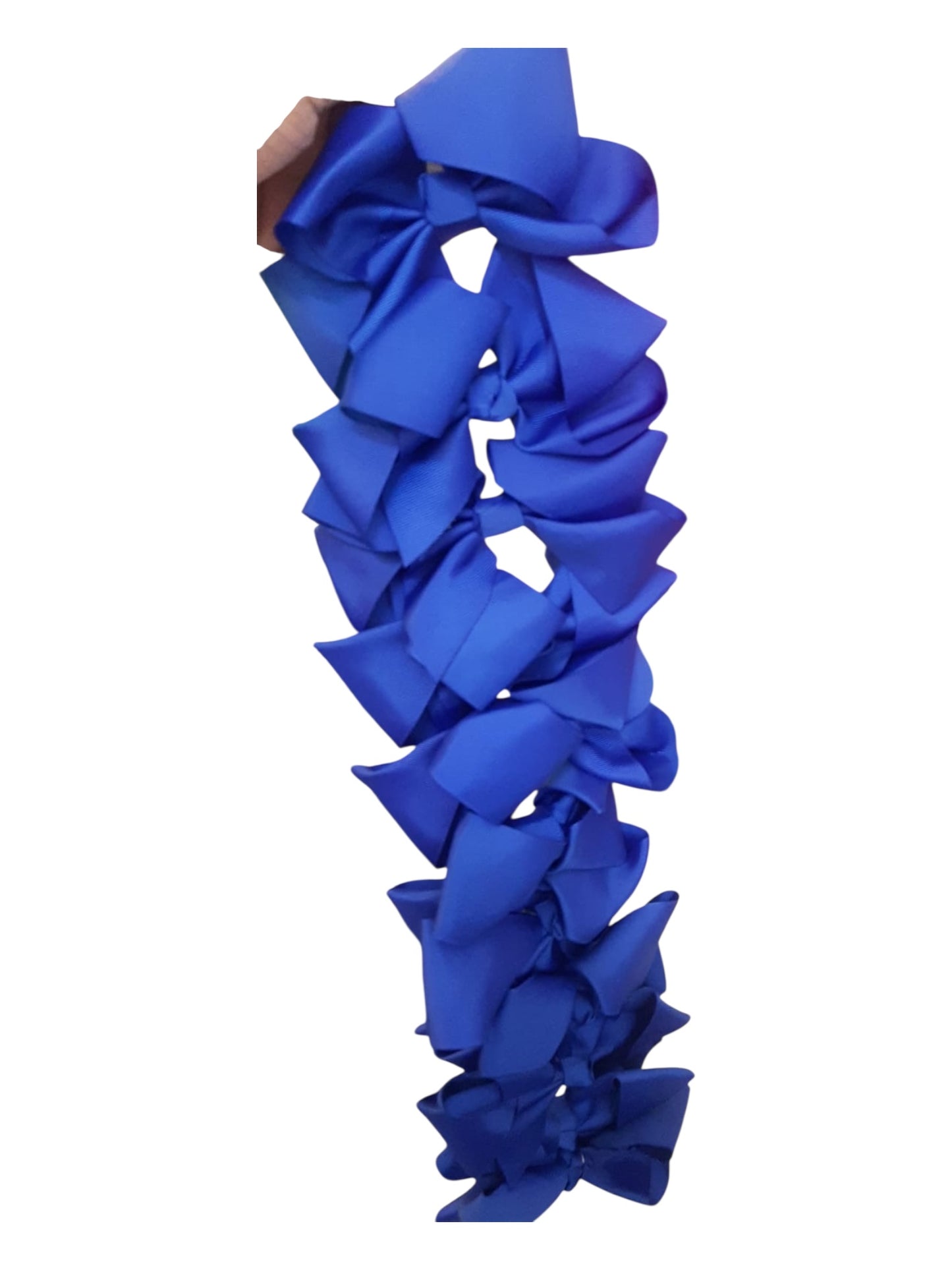 Medium deep blue bow