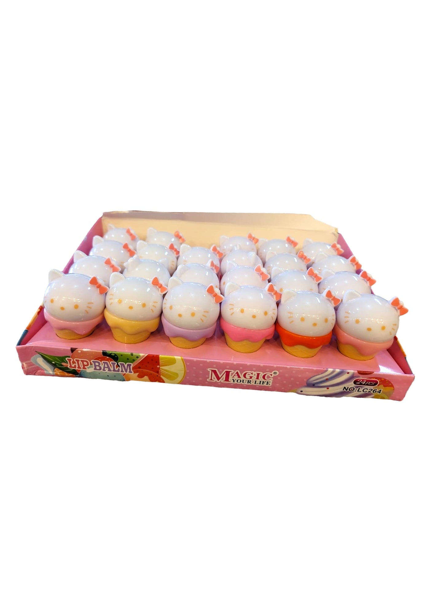 Mini hello kitty icecream Lip balm