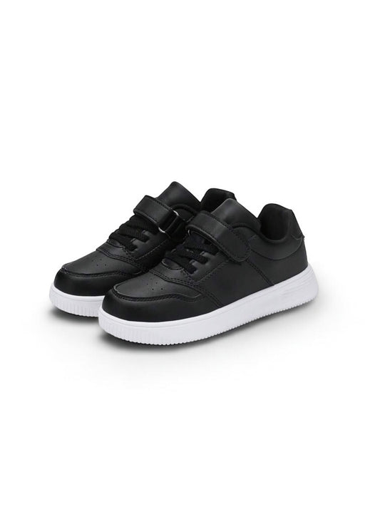 Black and white toddler boy sneakers 2k5