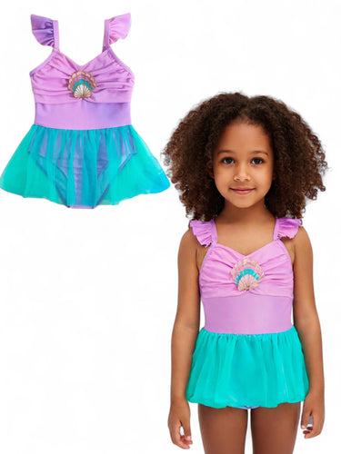 Mermaid girl swimsuit