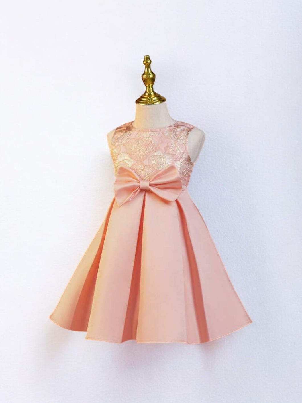 Peach formal girl dress 2k5