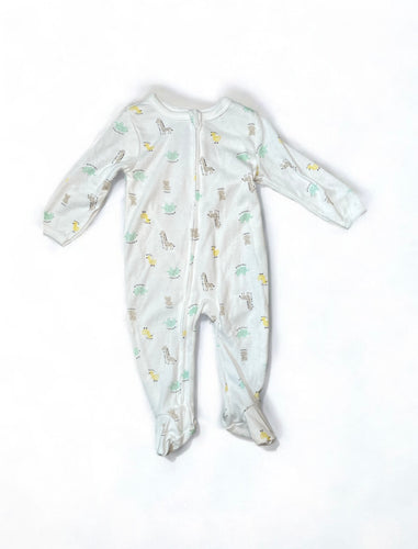 Little love giraffe & elephant baby sleeper