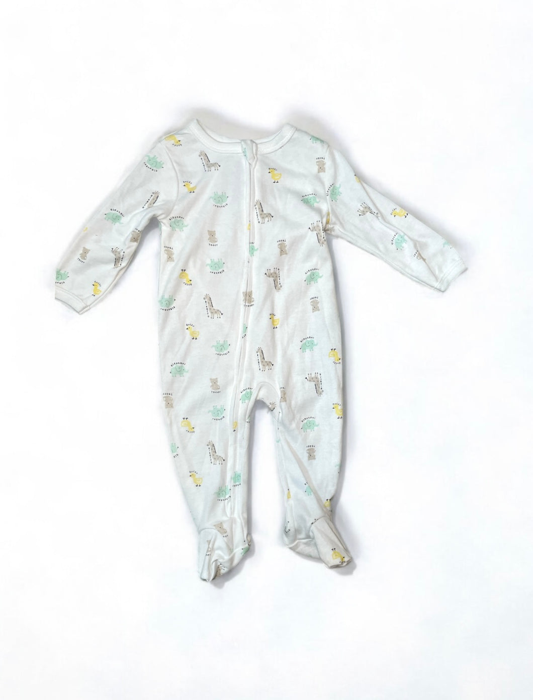 Little love giraffe & elephant baby sleeper