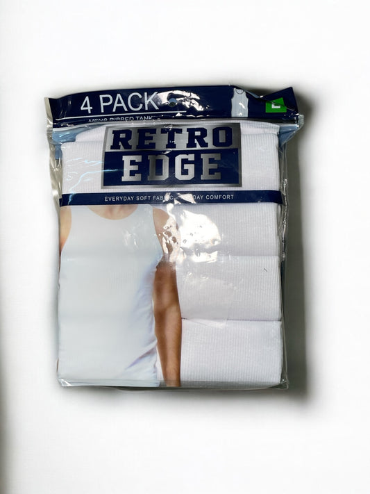 Retro edge teen boy/men undershirt 4pk