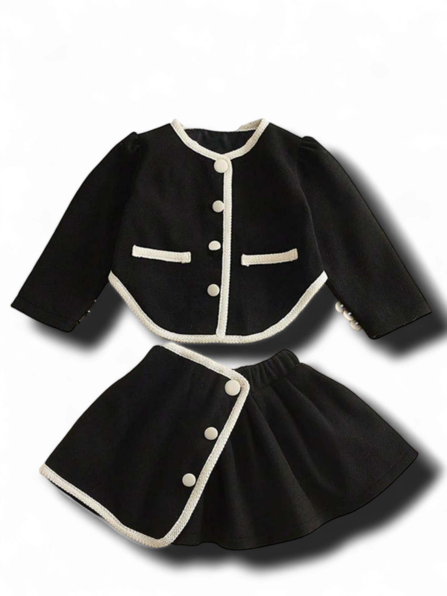 Black 2pc girl set