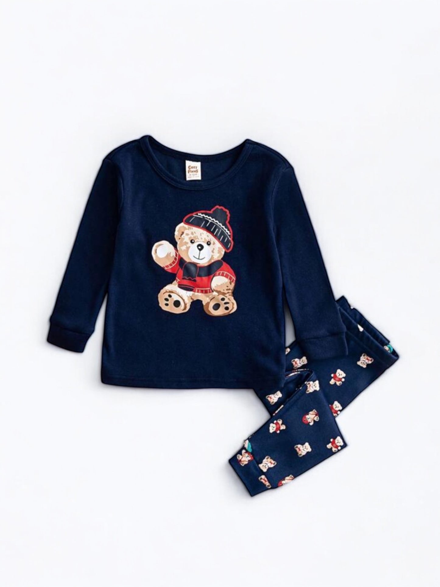 Bear design boys Christmas pj 2k5
