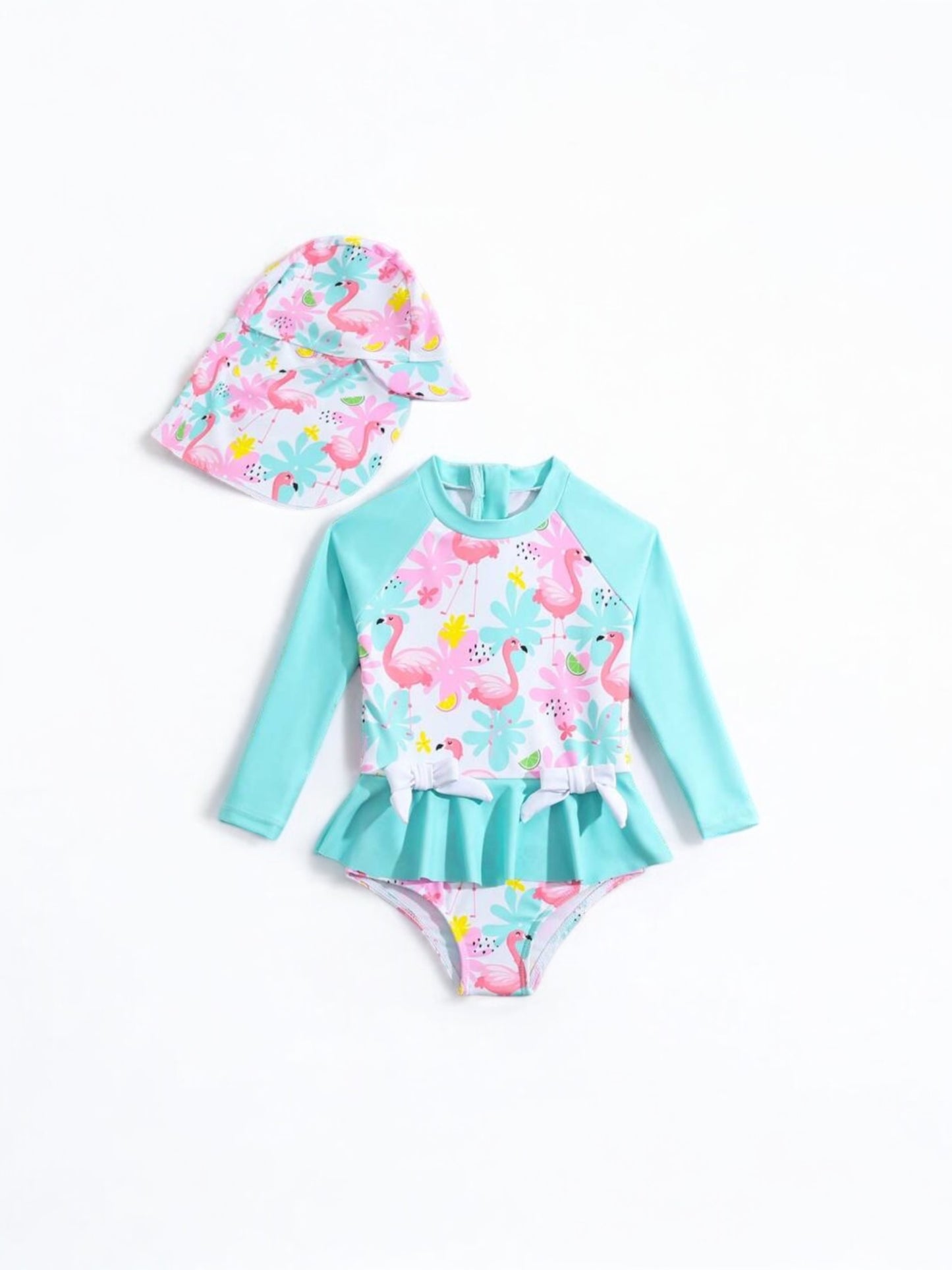 Flamingo girl swimsuit