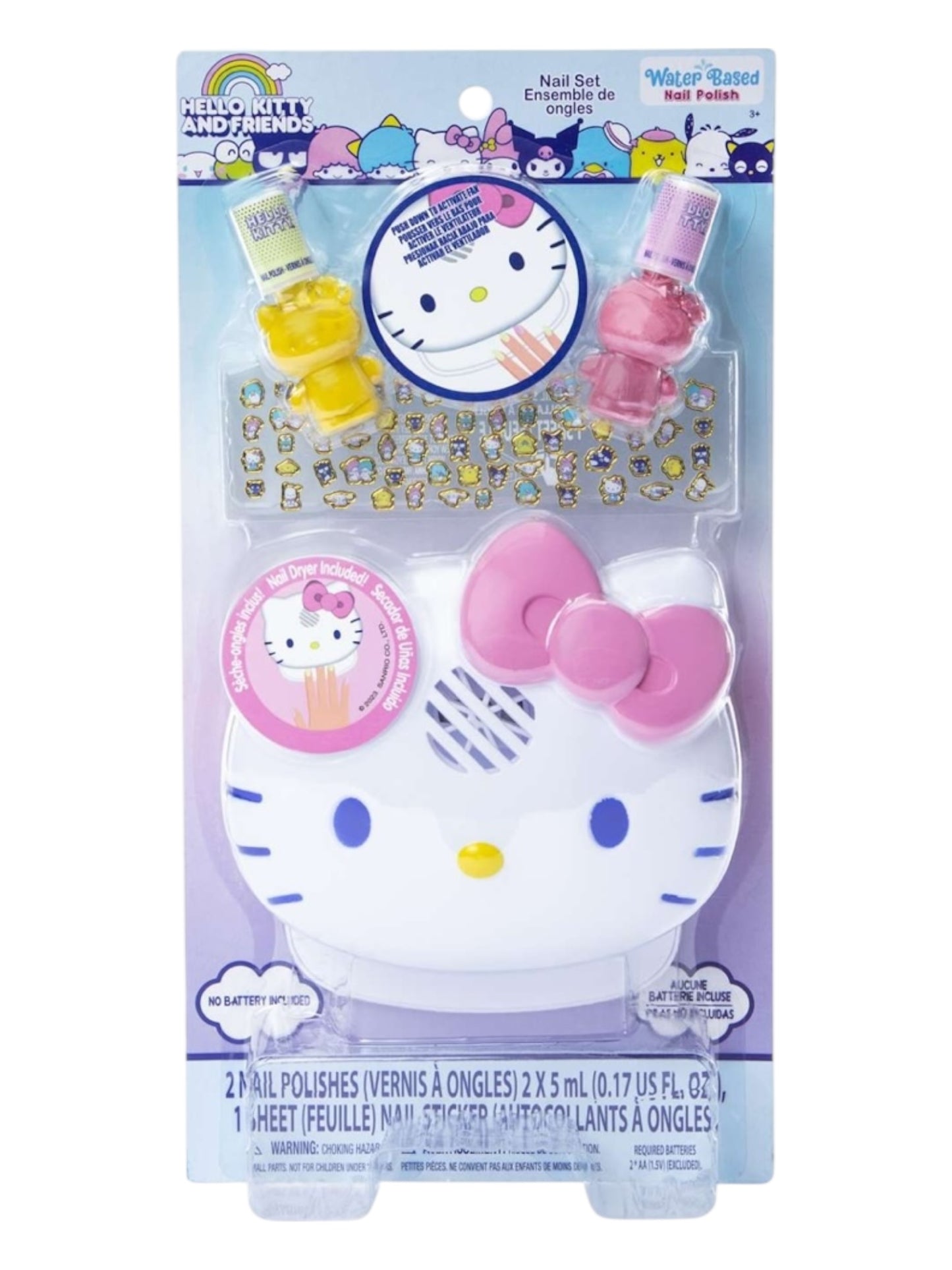 Hello kitty girls nail set