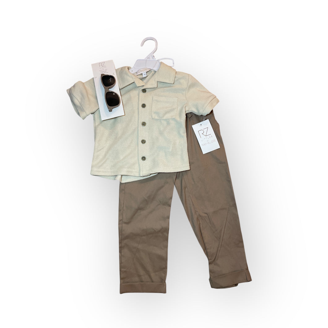 Rachel Zoe 3 pc including sunglasses boy set