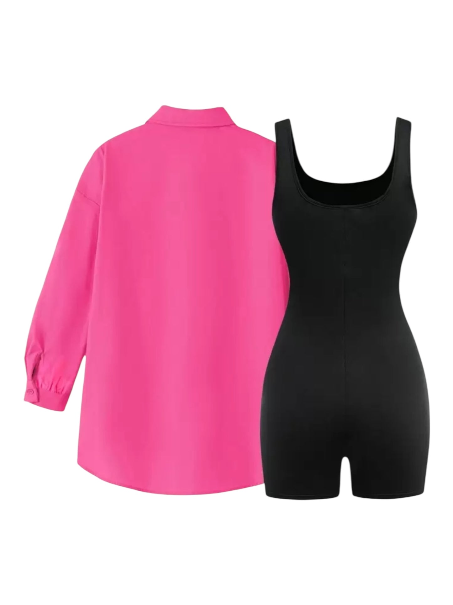 Teen pink & black girls set
