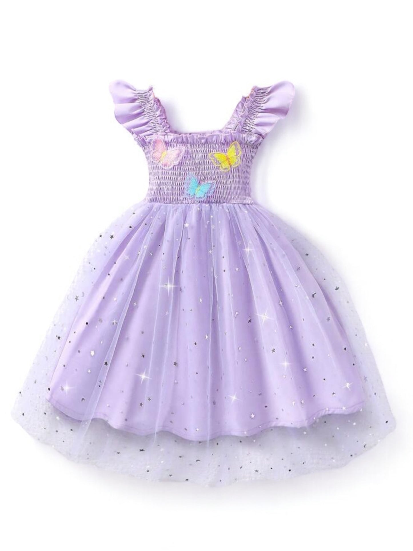 Purple butterfly girl Dress
