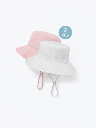 2 pc baby bucket hats