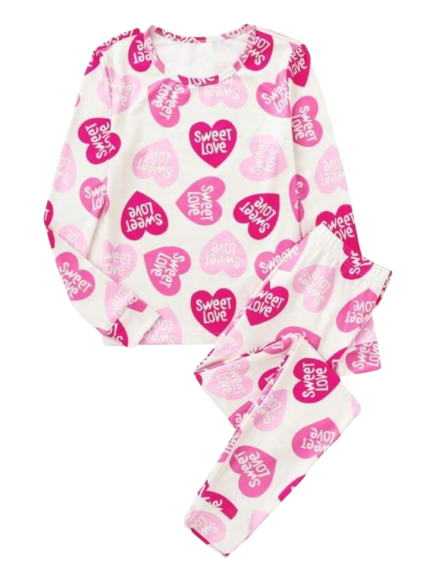 Sweet loves pre teen girls pj