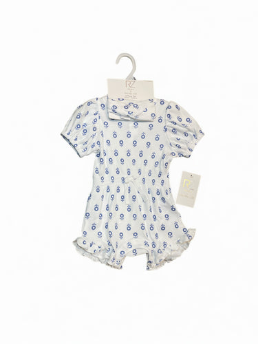 Rachel Zoe 2pc jumper & headband baby set