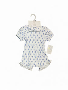 Rachel Zoe 2pc jumper & headband baby set