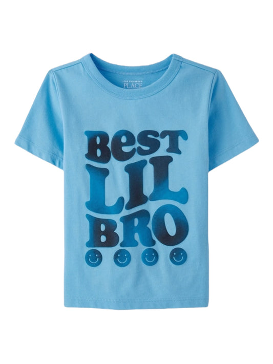 Best lil bro boys baby  shirt