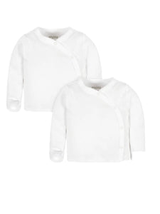 Gerber 2pk long sleeve baby shirts