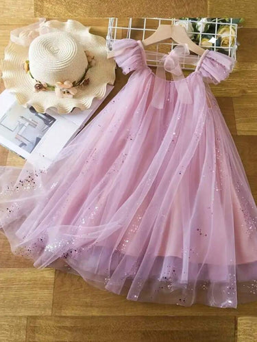 Babydoll pink girl dress