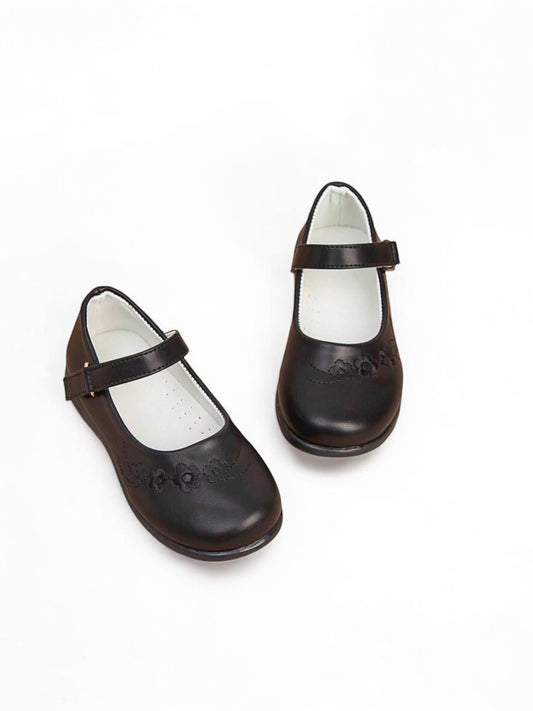 Girls formal black mary-Jane shoes 2k5