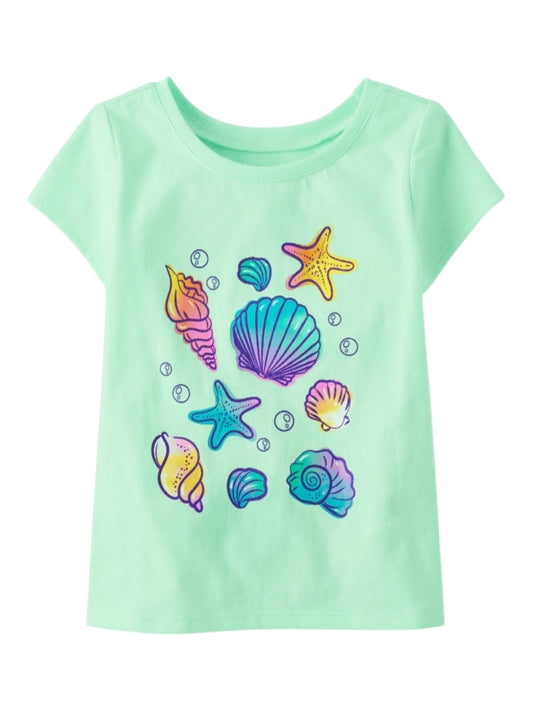 Seashell green shirt