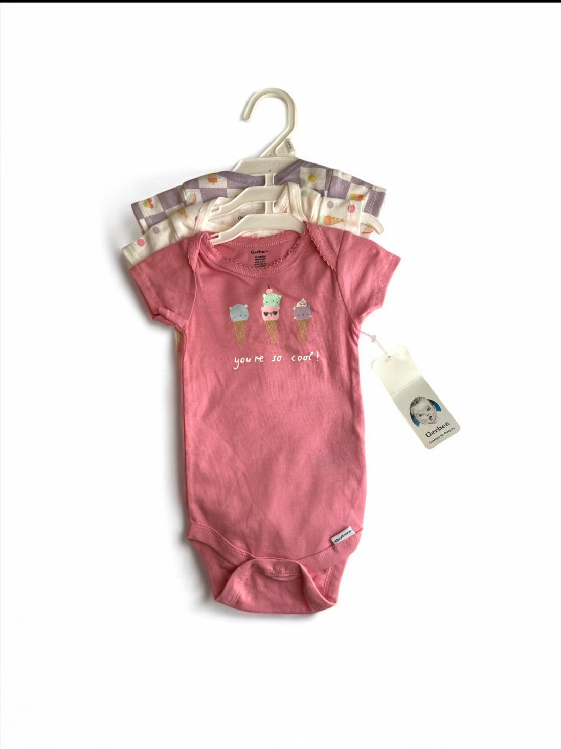 Gerber you’re so cool baby onesies set