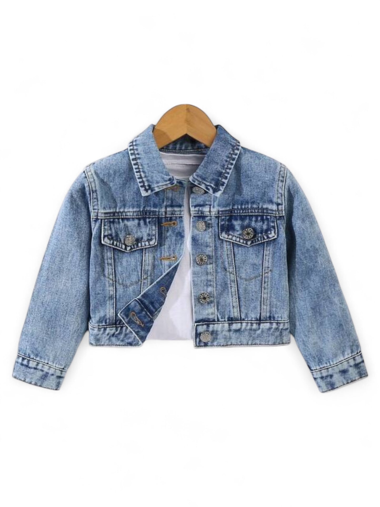 Bow girl jeans jacket