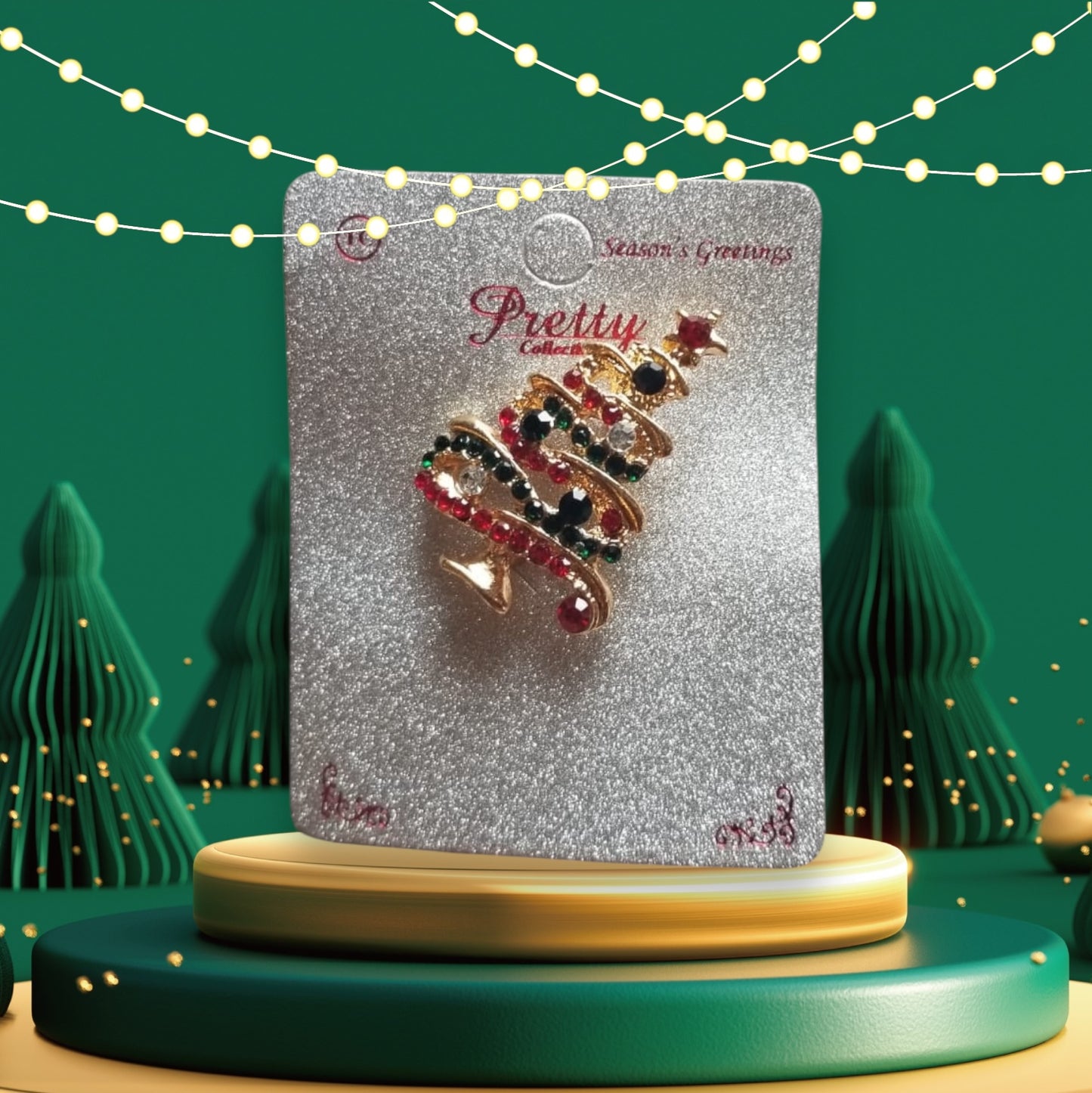 Christmas brooches 2k3