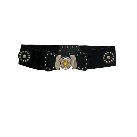 Black belt with gold dimond in the middle