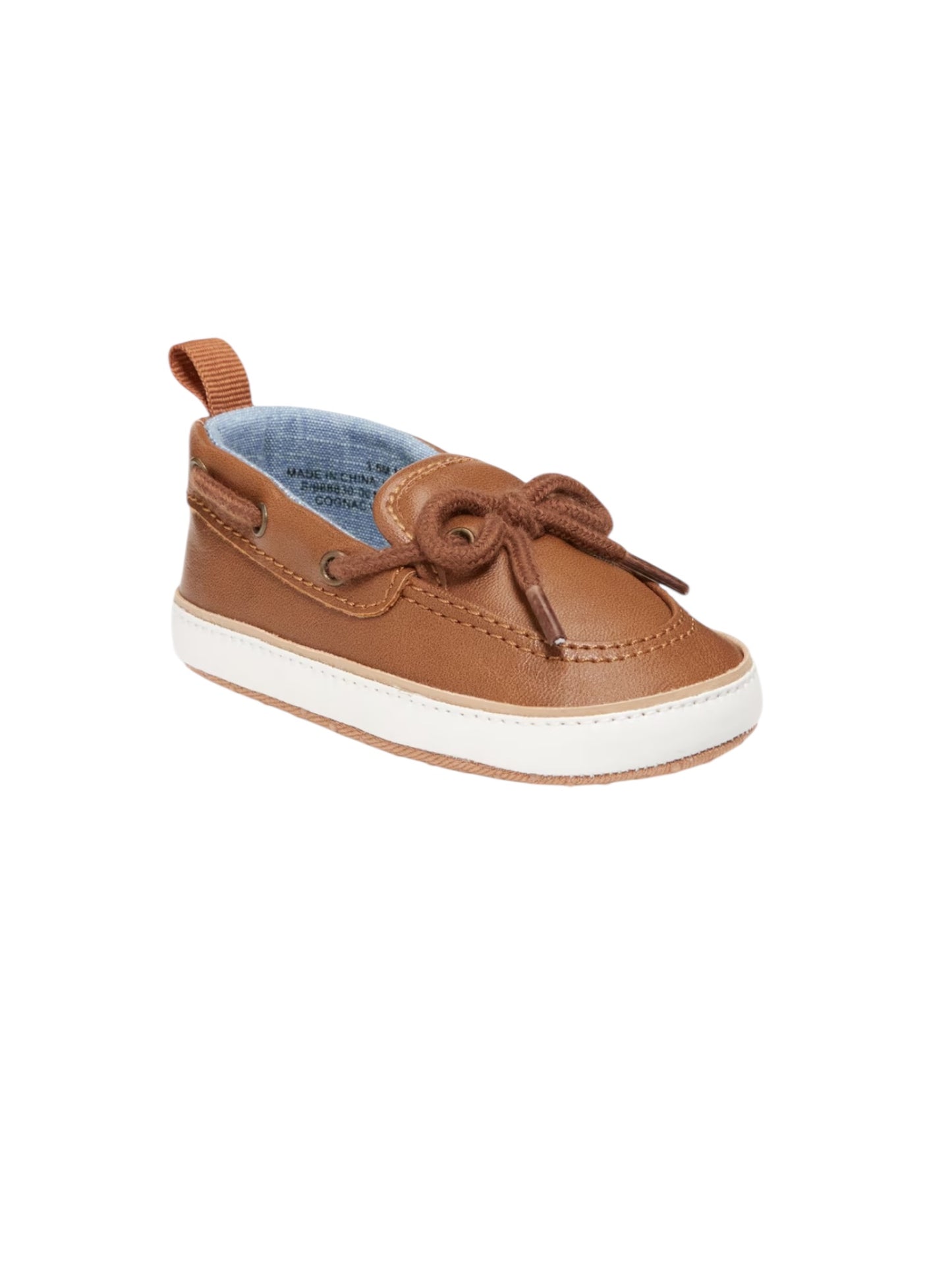 Brown old navy boy boat shoes 2k5