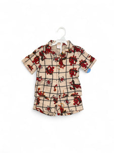 Spider-Man linen 2pc boys set 2025