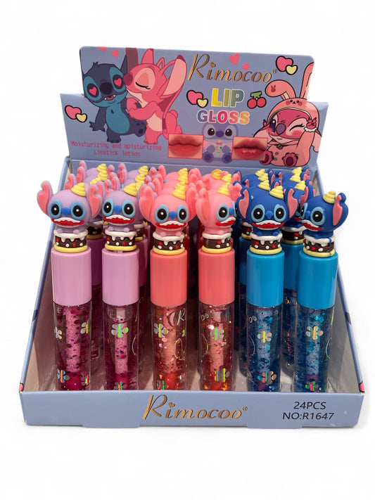 Stitch color changing lip gloss