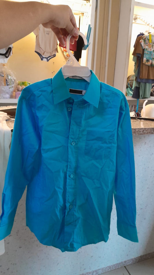 Blue long sleeve shirts