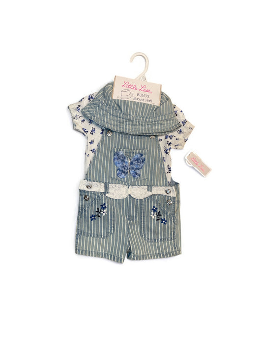 Little lass 3pc  including bucket hat  girl set