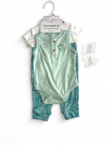 3piece layette Baby set
